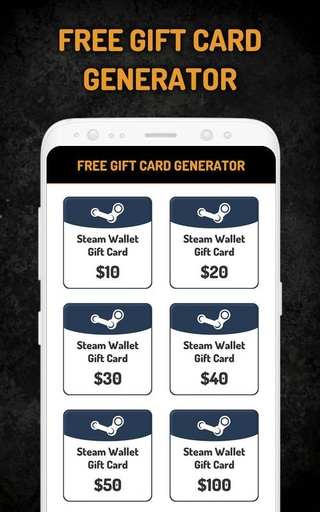 Steam Gift Code Generator Free Download